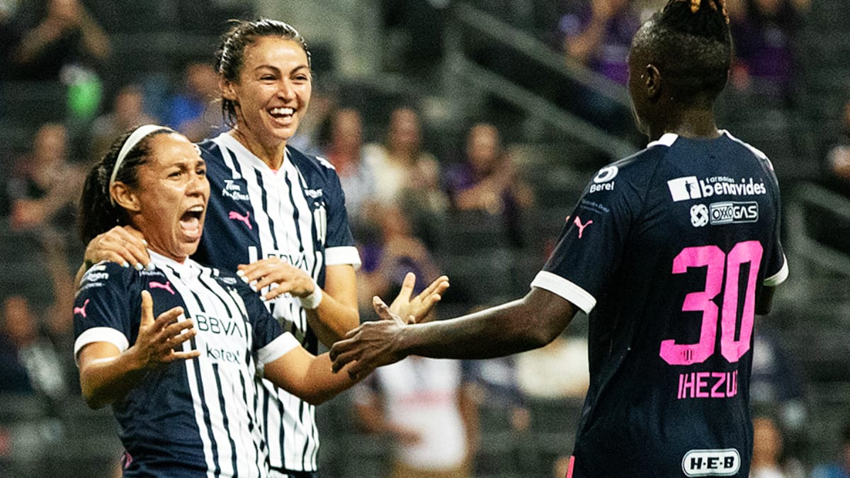 Rayadas del Monterrey vencieron 2-1 al NC Courage en partido amistoso