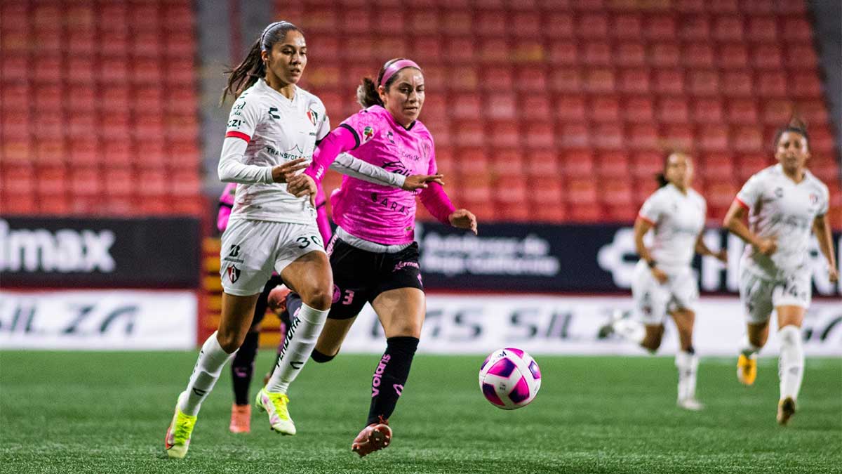 Atlas 2-1 Xolos Femenil; la Academia gana gracias a un gol de Alison González