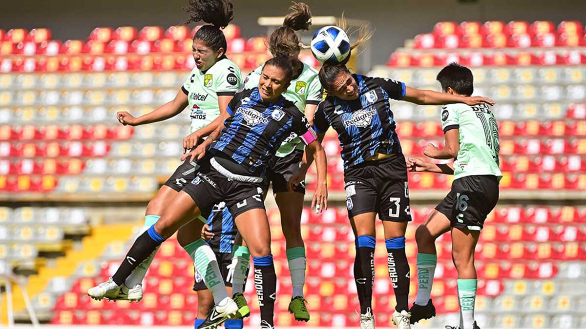 Querétaro femenil y León empatan 1-1 en el arranque de la Jornada 5