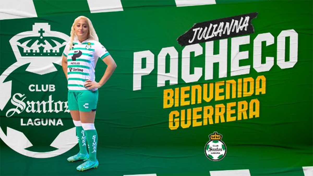 Santos femenil se refuerza con estadounidense Julianna Alba Pacheco