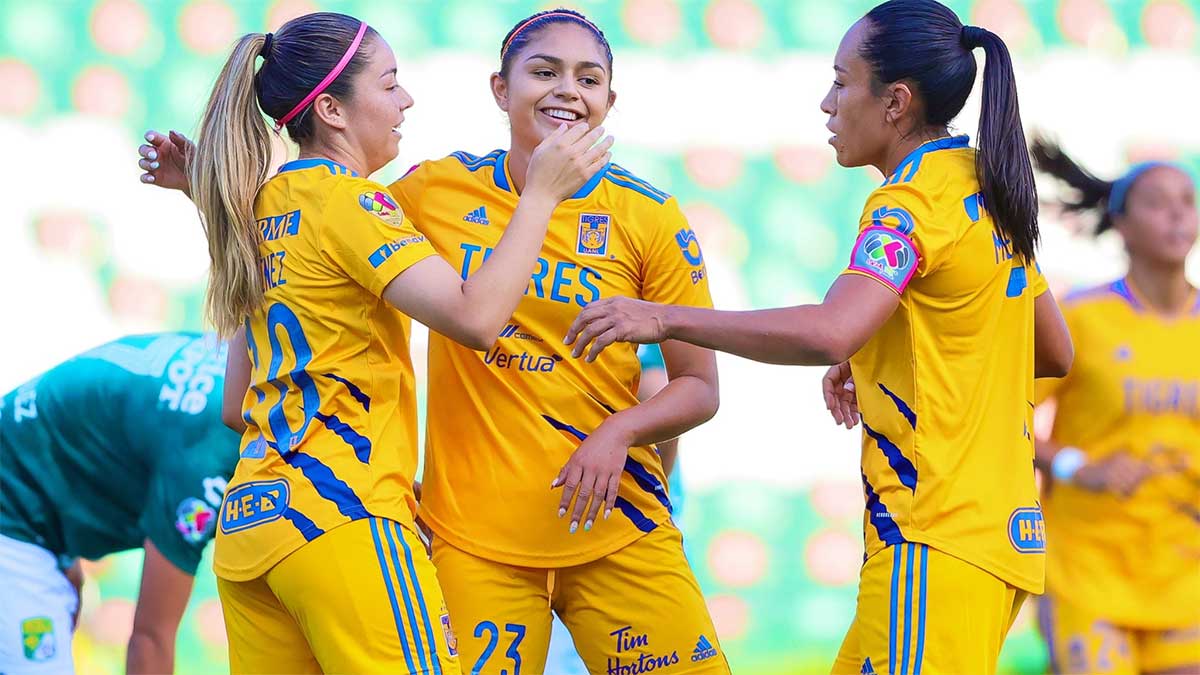 Katty Martínez y el divertido video de quién es quién en Tigres Femenil 