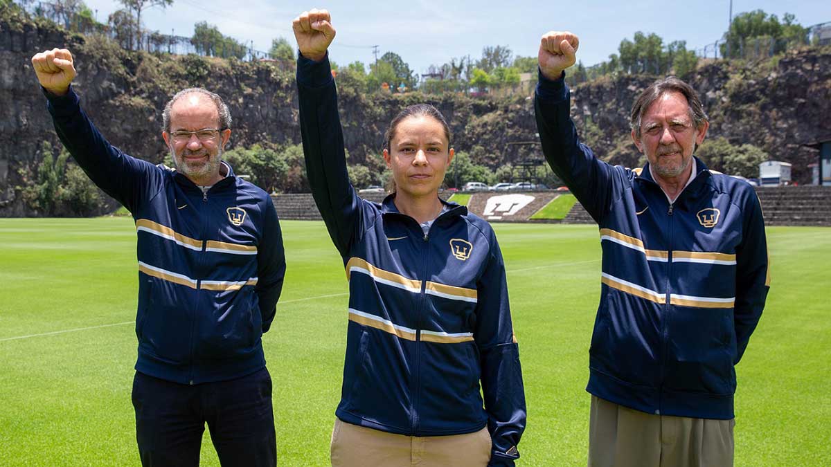 Karina Báez sobre dirigir a Pumas: “Lo haremos con mucha agresividad y confianza”