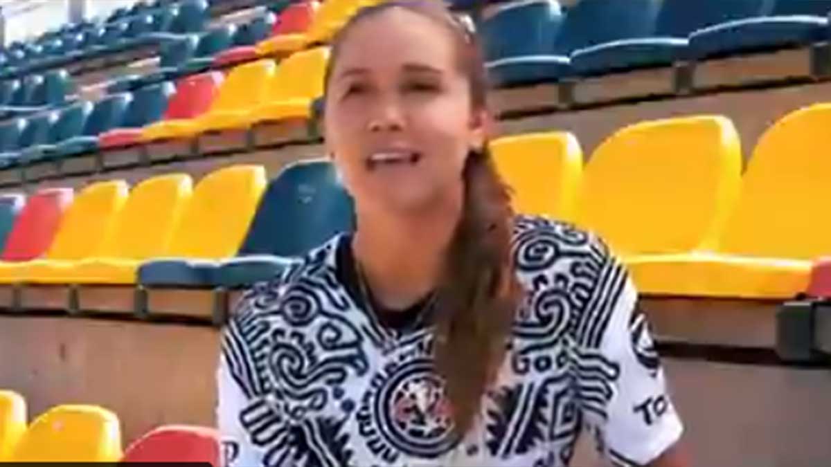 ¿Cuándo y por qué se enamoró la americanista Mayra Pelayo del futbol?