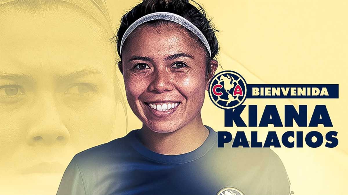 América femenil: Kiana Palacios es el sexto refuerzo para el Apertura 2021