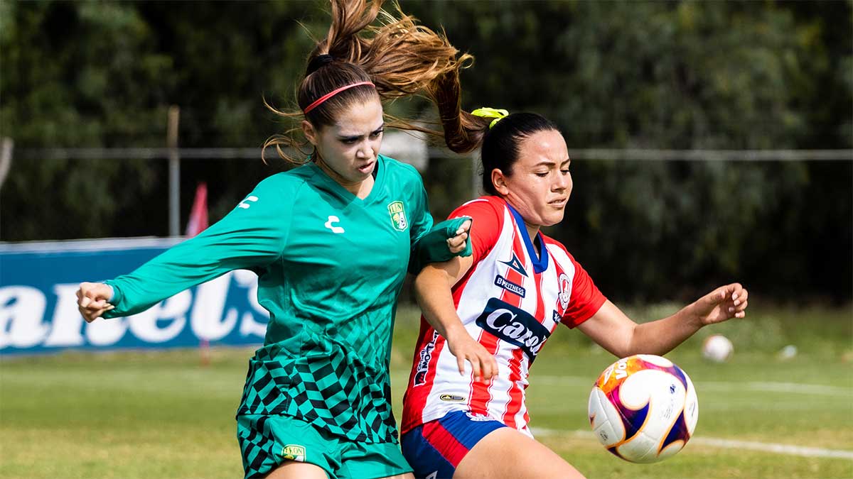 León vence 1-0 al Atlético de San Luis femenil en duelo amistoso