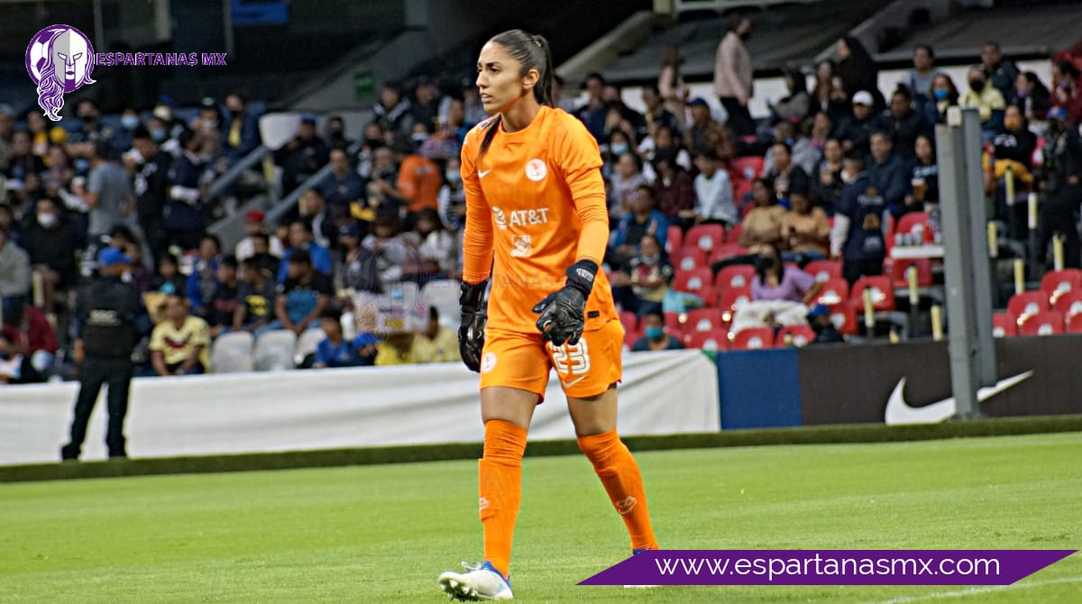 Itzel González, portera del América femenil, lo tiene claro; “ante Chivas hay que imponer nuestro juego”