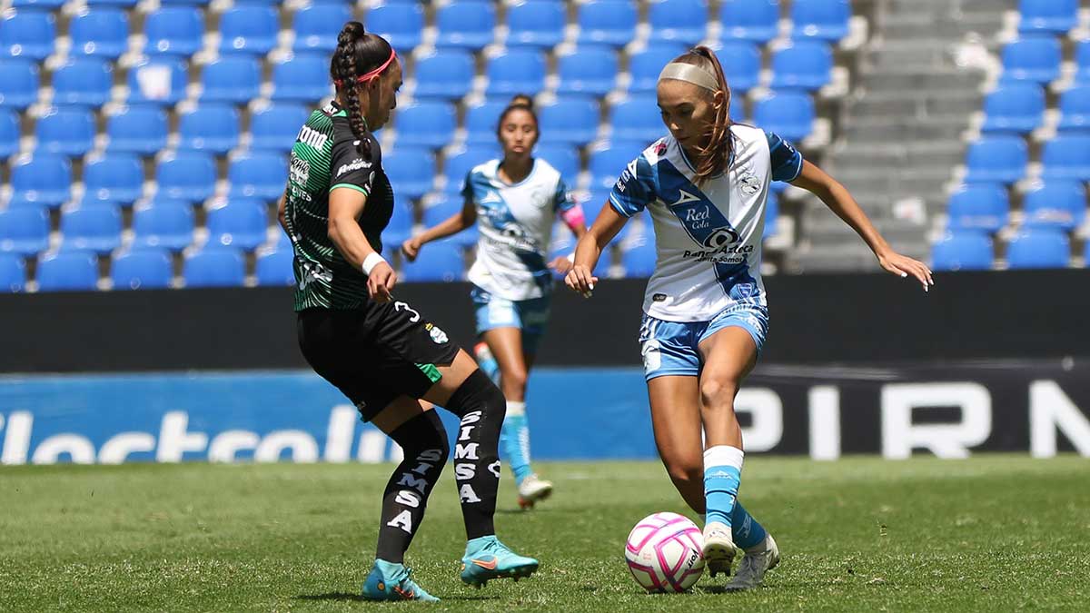 Santos femenil remontó y derrotó 3-1 al Puebla en el estadio Cuauhtémoc