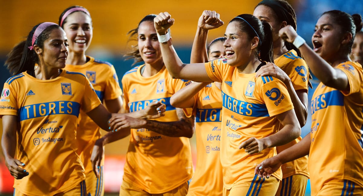 Tigre Femenil no tuvo piedad del Mazatlán y lo goleó 8-0 en el Kraken