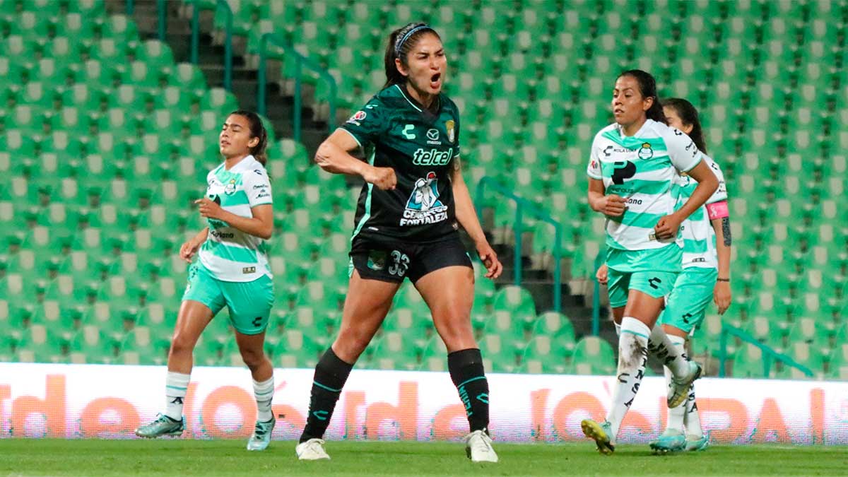 Santos femenil 2-2 León; la Fiera se complica su pase a la liguilla del Apertura 2023