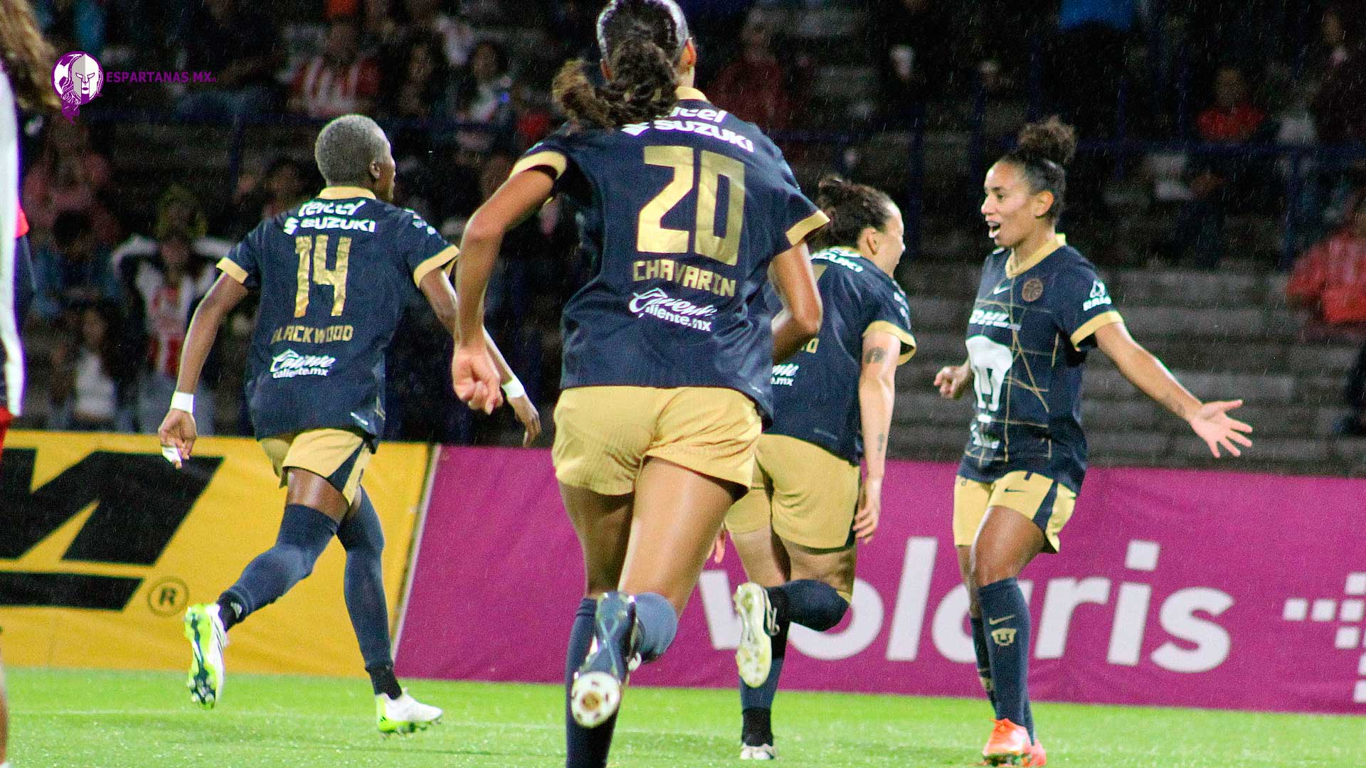 Pumas femenil 3-1 Chivas: Victoria contundente en CU de las auriazules para consolidarse en la pelea por la liguilla