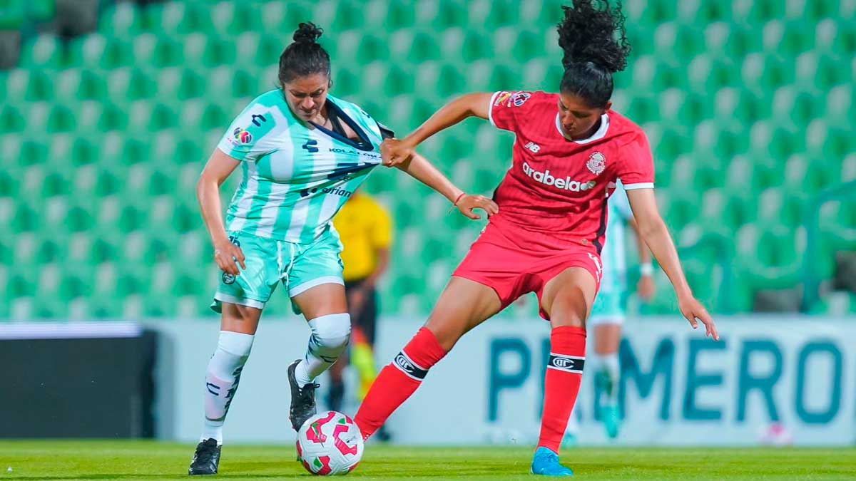 Toluca femenil 2-0 Santos; las Diablitas inician con una gran victoria el Apertura 2024