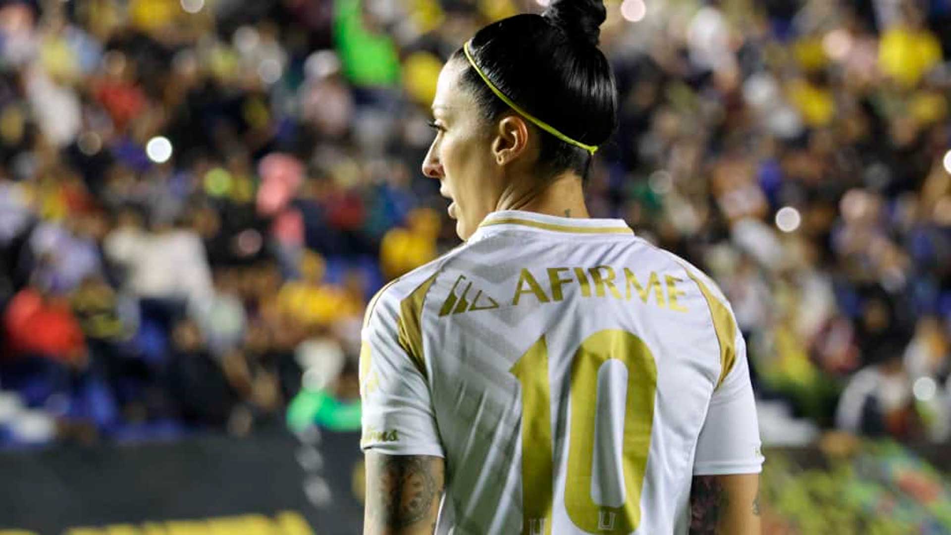 Jennifer Hermoso marca su primer póker en la Liga MX Femenil