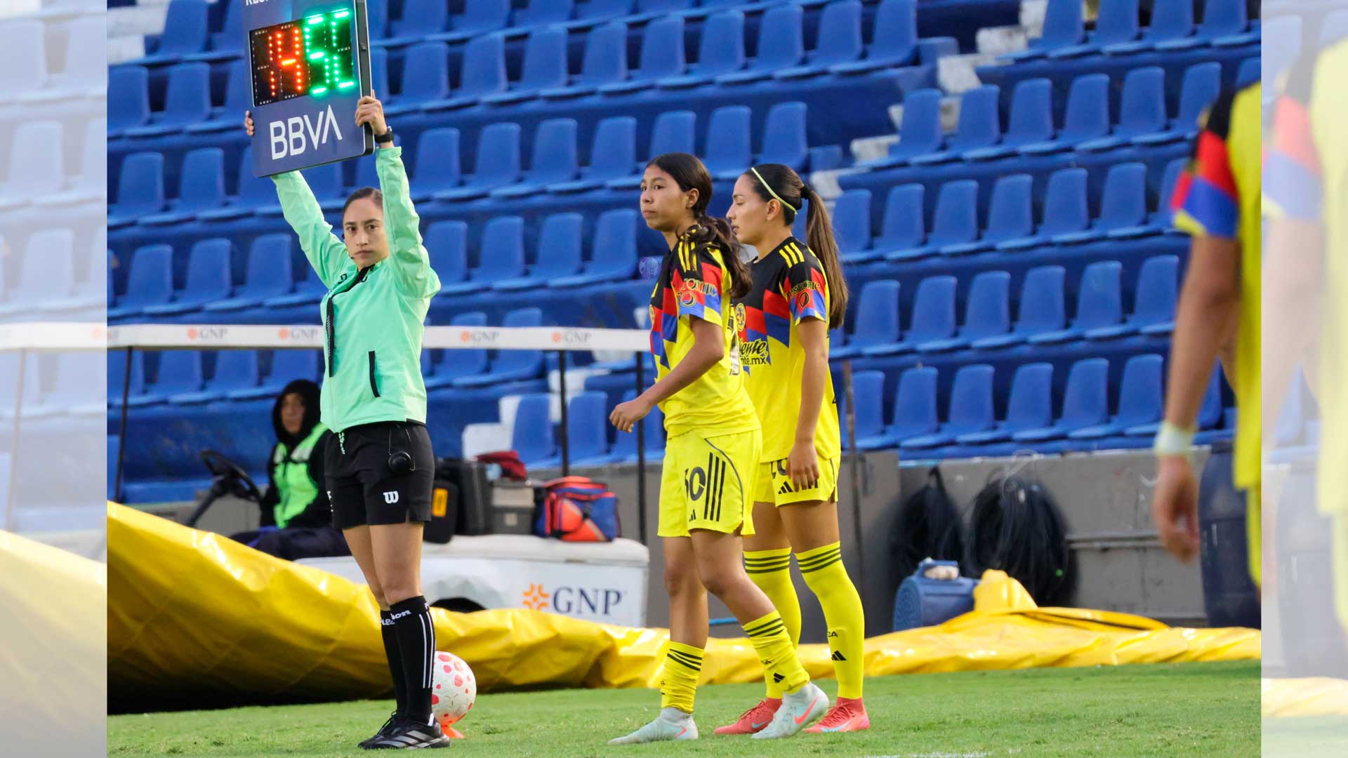 ¡Domingo de debut! Allison García juega sus primeros minutos con América Femenil