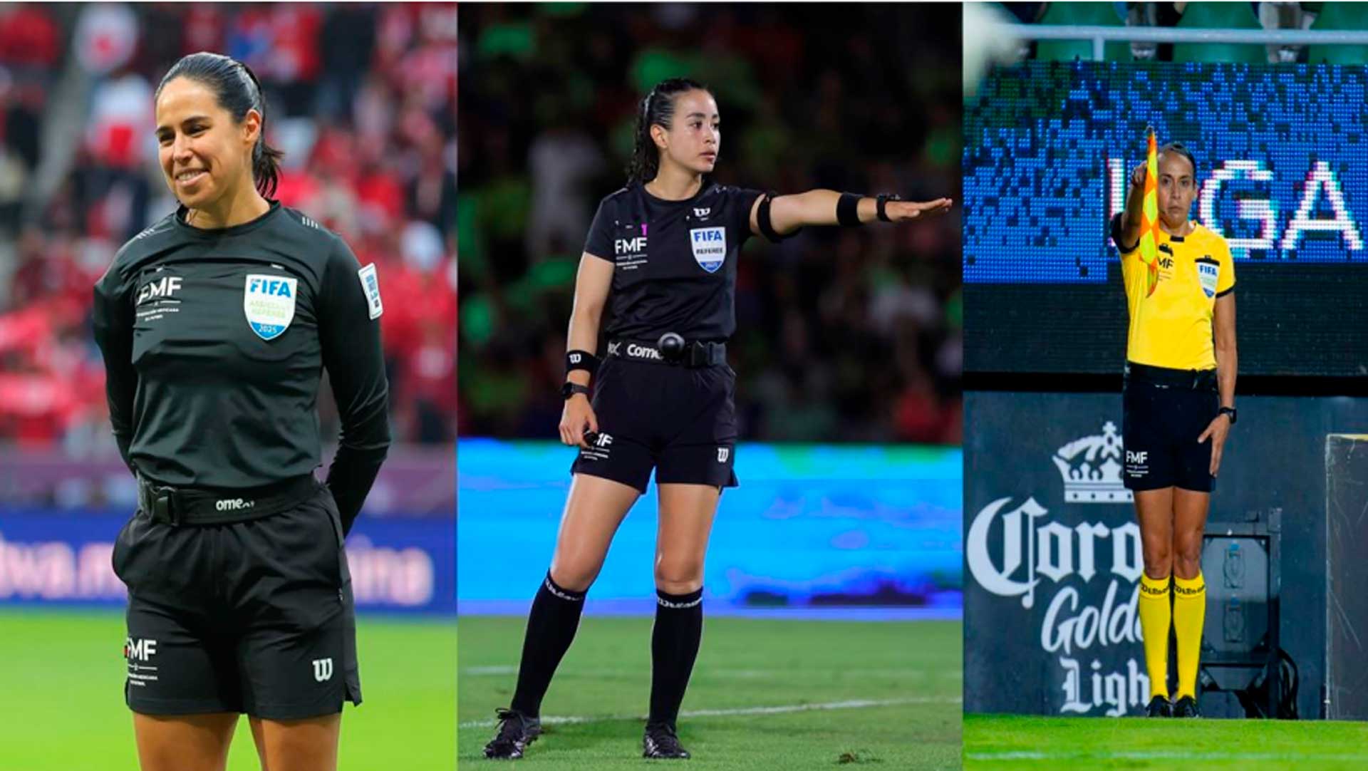 Continúa terna de árbitras mexicanas su camino en el Mundial Sub-20 de Chile