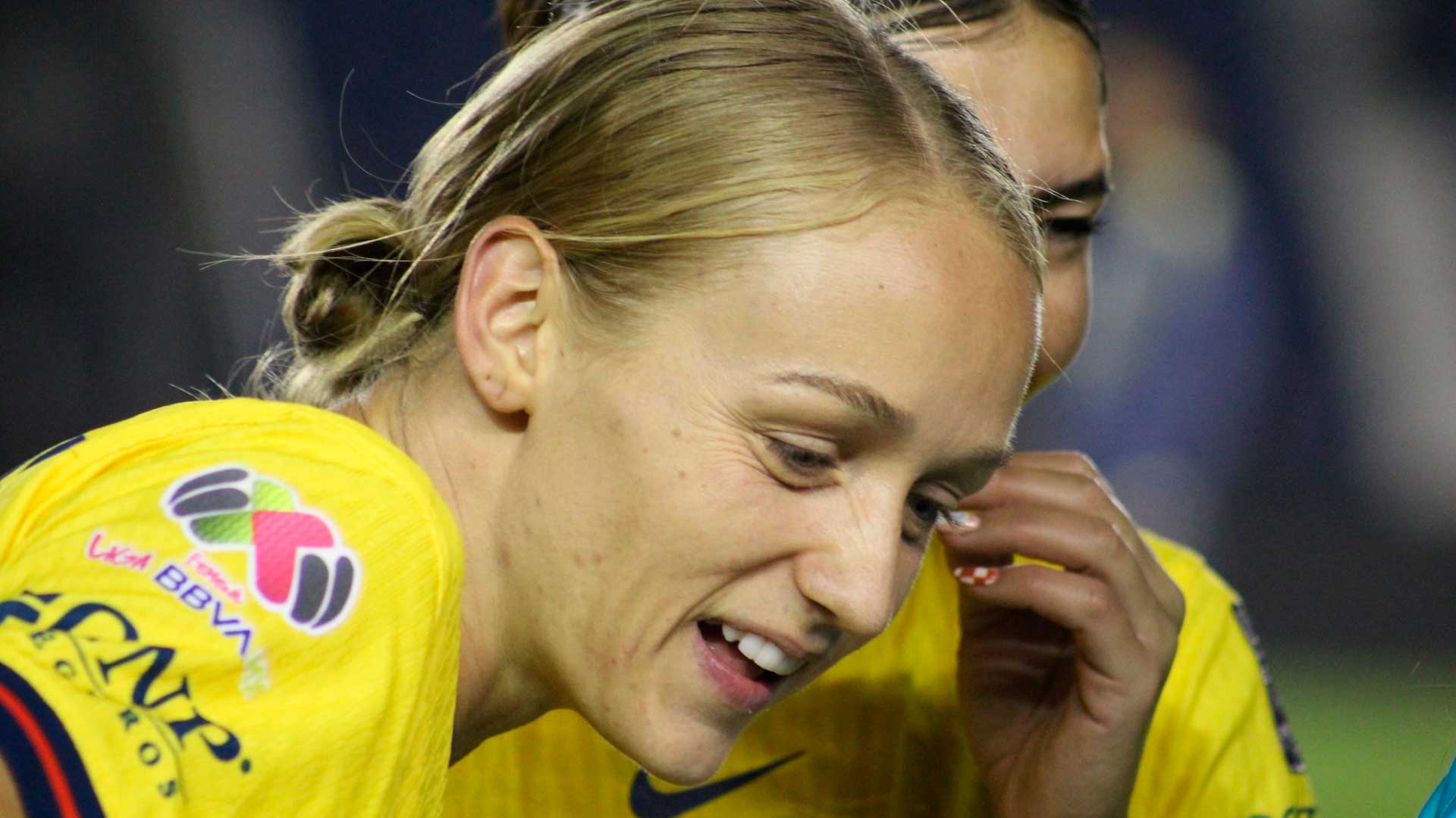 Sarah Luebbert, atacante del América Femenil: “Tenemos que mantenernos enfocadas en el proceso”