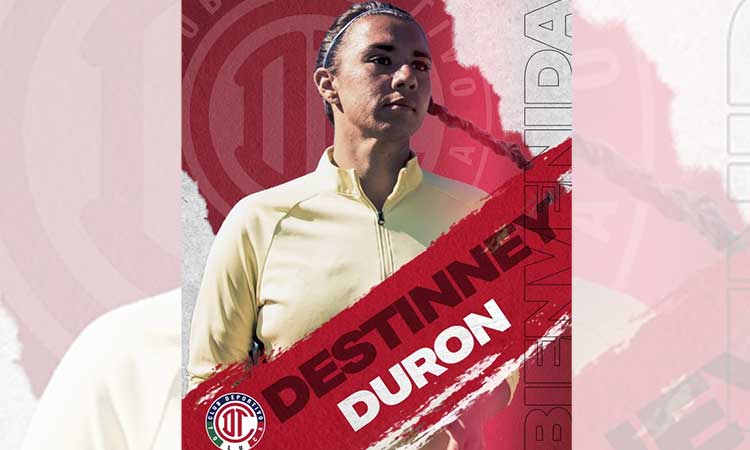 Destinney Durón, nuevo refuerzo de Toluca femenil