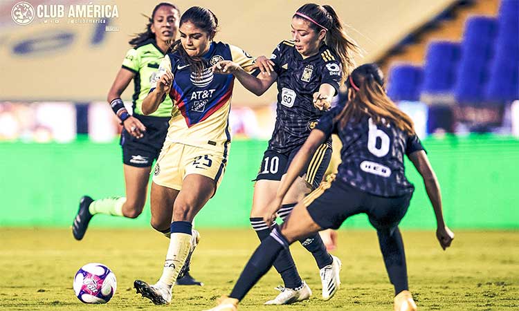 Tigres femenil gana 1-0 y le arrebata el invicto al América 