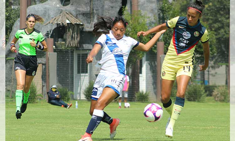 América femenil y Puebla empatan 0-0