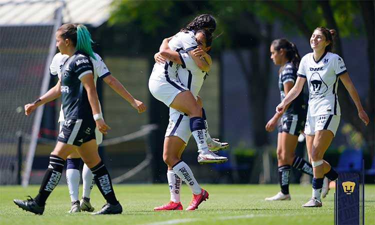 Pumas femenil gana y sube al sexto lugar de la tabla; ve goles aquí 