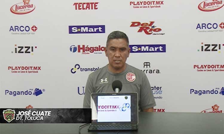 Alberto Cuate: No es grato perder, pero me gustó el desempeño de Toluca femenil