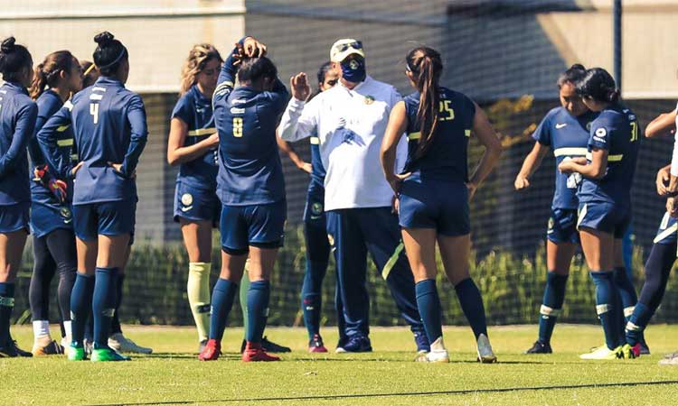 América femenil  sin casos de coronavirus para la liguilla ante Chivas