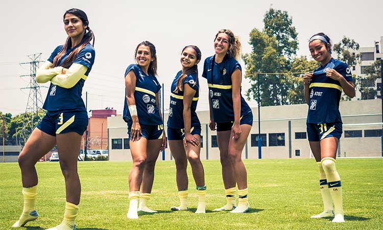 america femenil nuevo uniforme entrenamiento