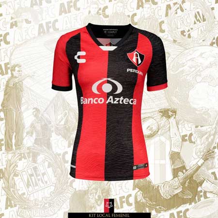 atlas femenil uniforme 2020 2021 2