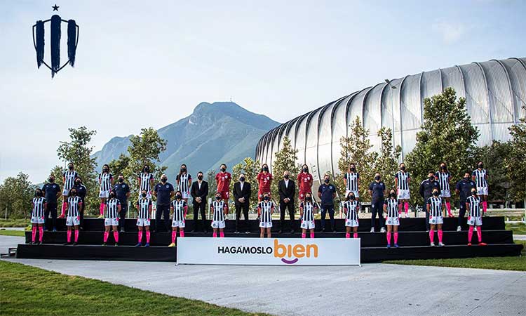 Rayadas se toma la foto oficial del Apertura 2020