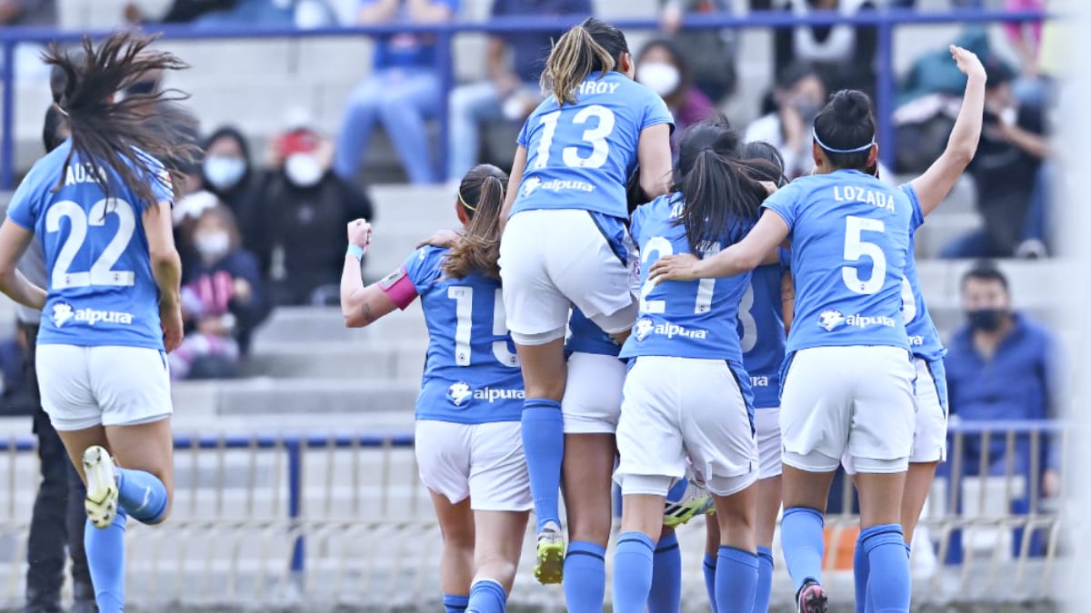 Pumas femenil 1-1 Cruz Azul; la Máquina rescata el empate al ¡minuto 96!