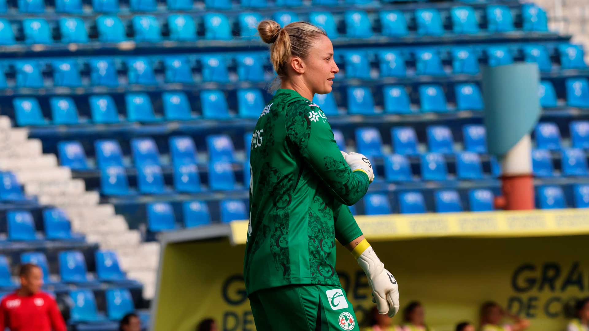 Sandra Paños, portera del América femenil, imbatible en el Clausura 2025; suma 427 minutos sin recibir gol