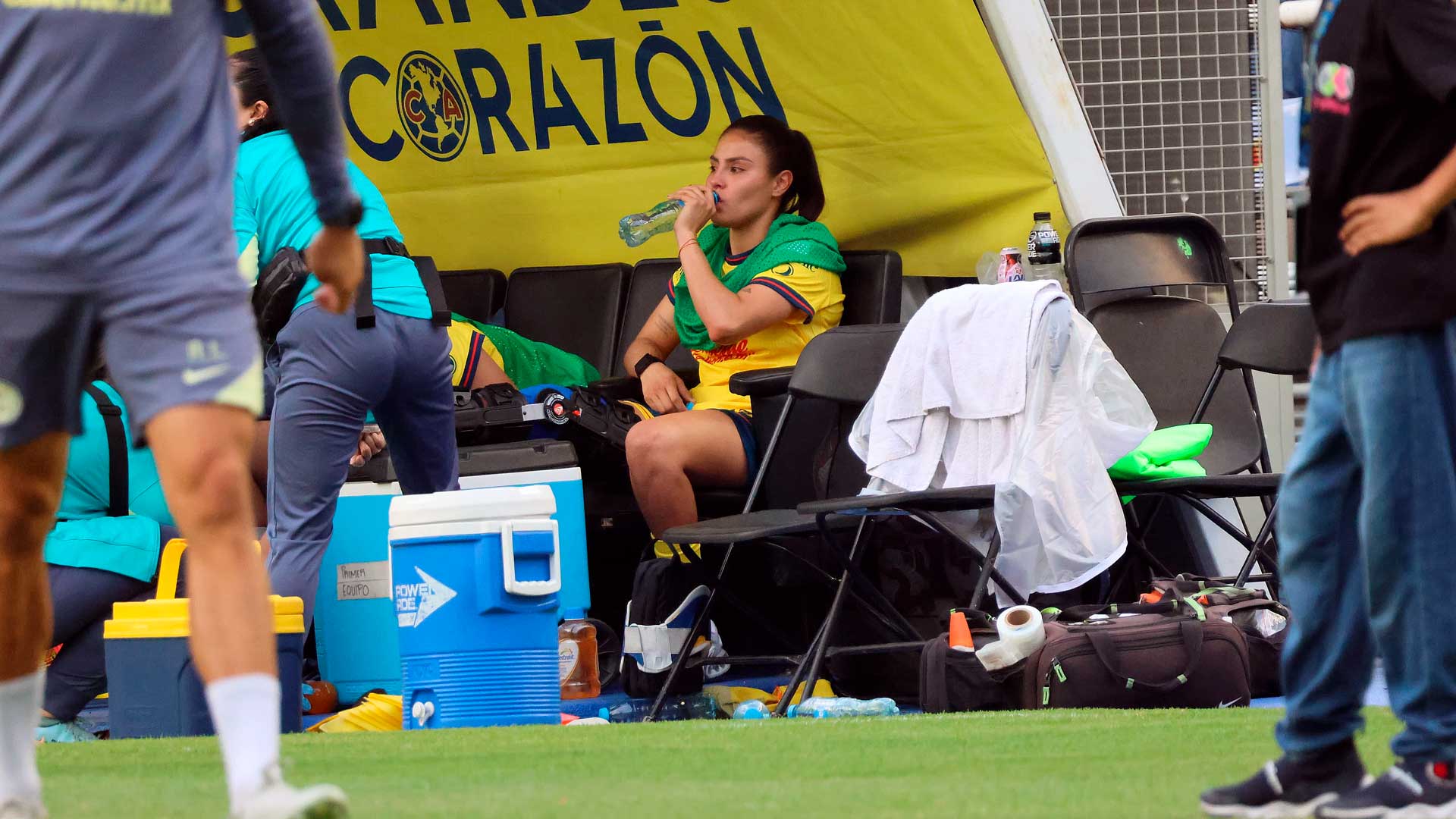 Nuevo golpe para América Femenil: Karen Luna sufre dura lesión de rodilla