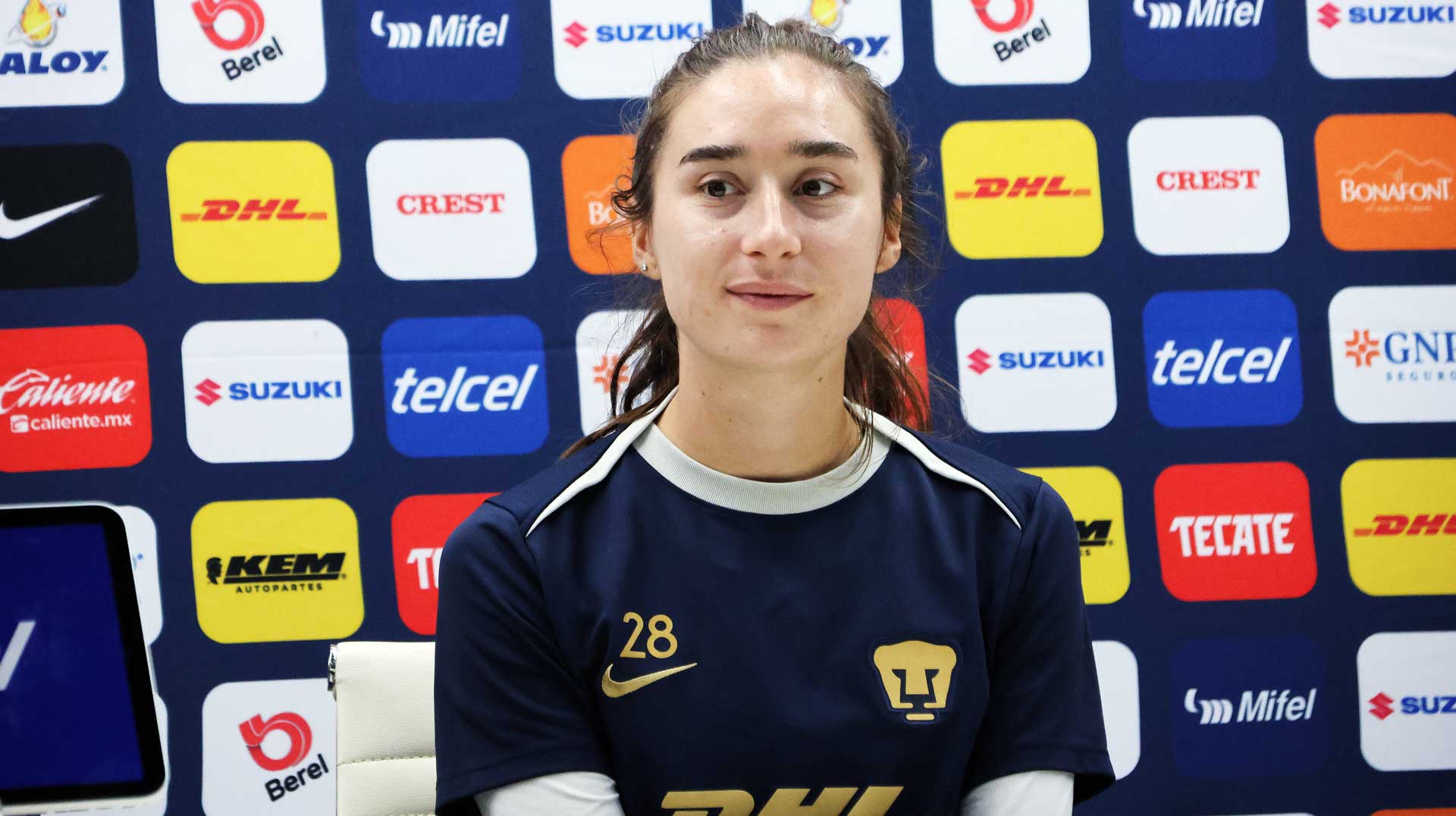 Silvana Flores destaca mentalidad ganadora de Pumas Femenil rumbo al Clausura 2026