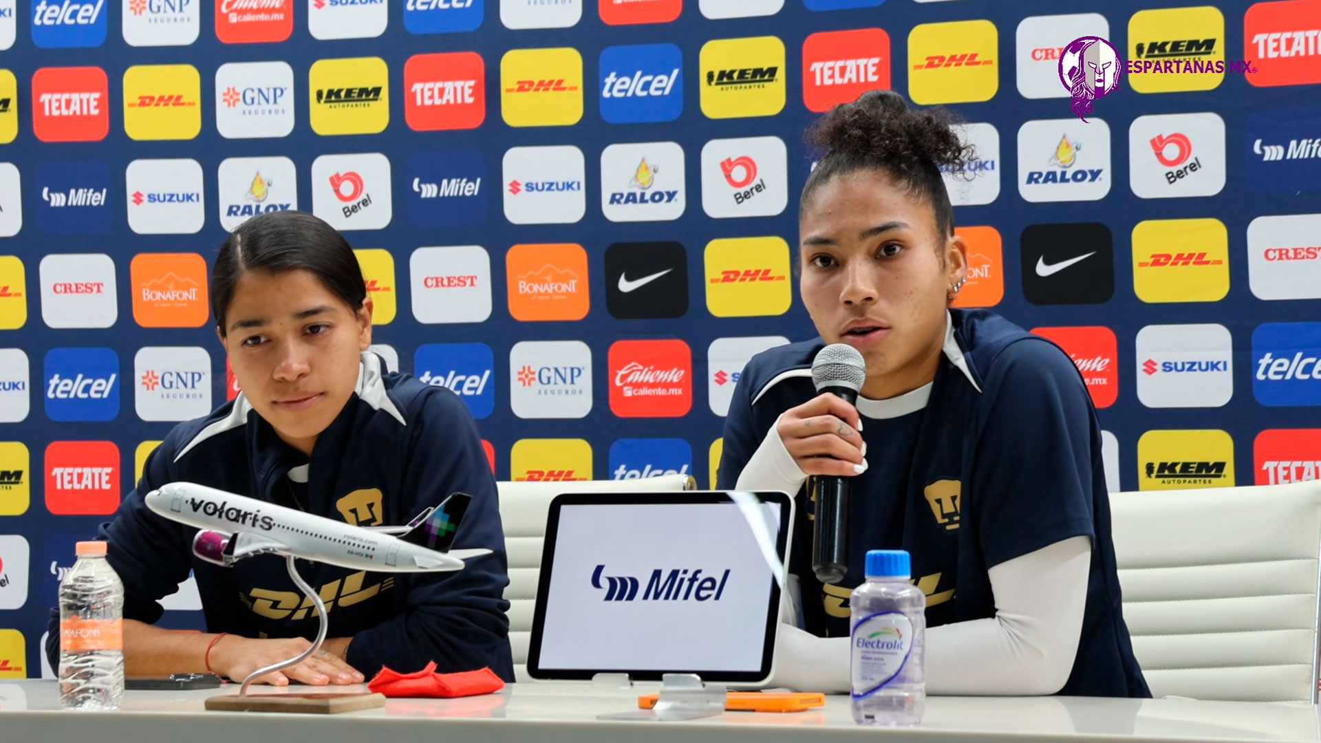 Nayely Bolaños resalta el trabajo colectivo de Pumas Femenil previo al duelo ante Mazatlán