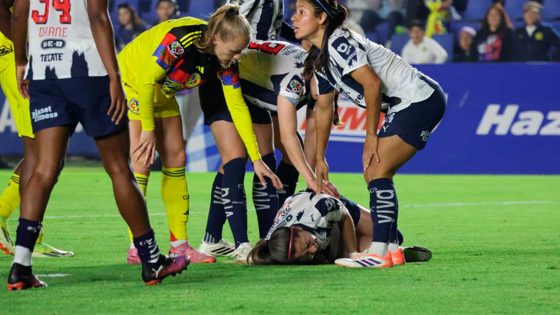 Katty Martínez sufre rotura de ligamento cruzado queda fuera del Clausura 2026