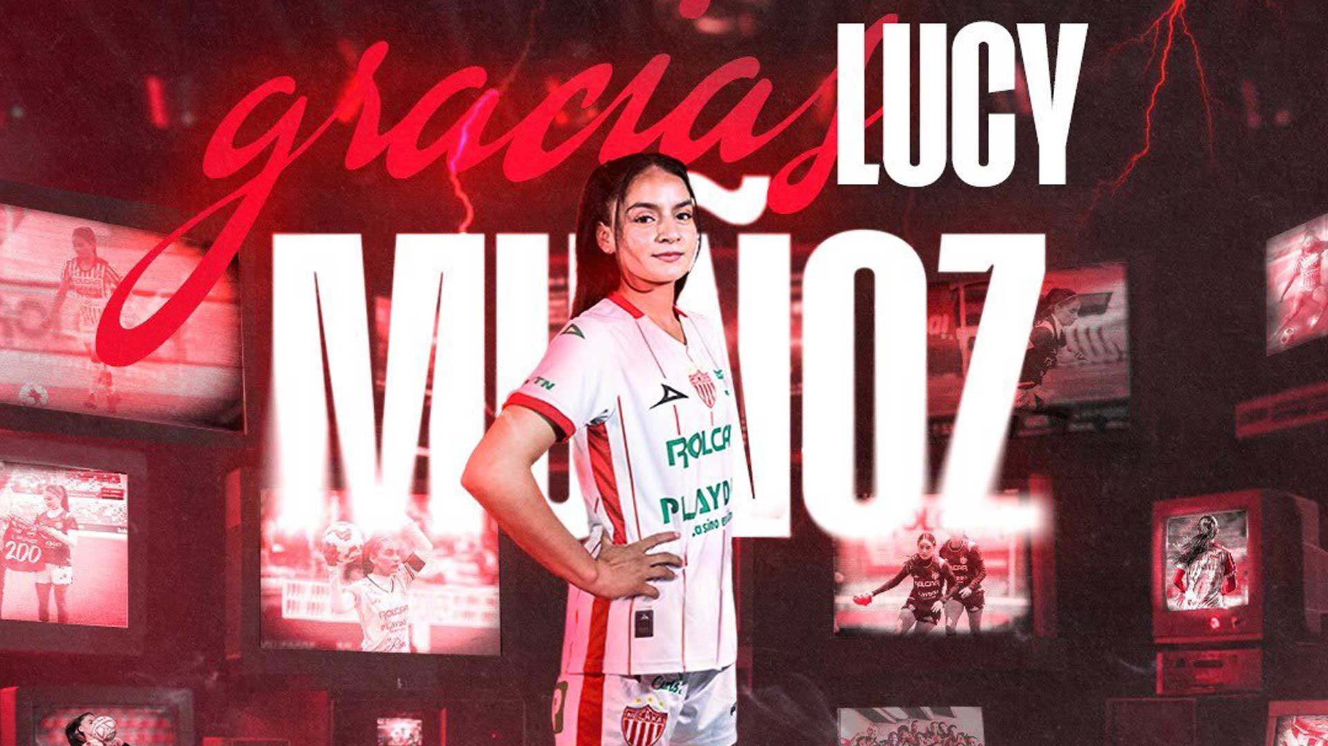 Lucy Muñoz se despide de Necaxa Femenil como capitana, referente y leyenda de las Centellas