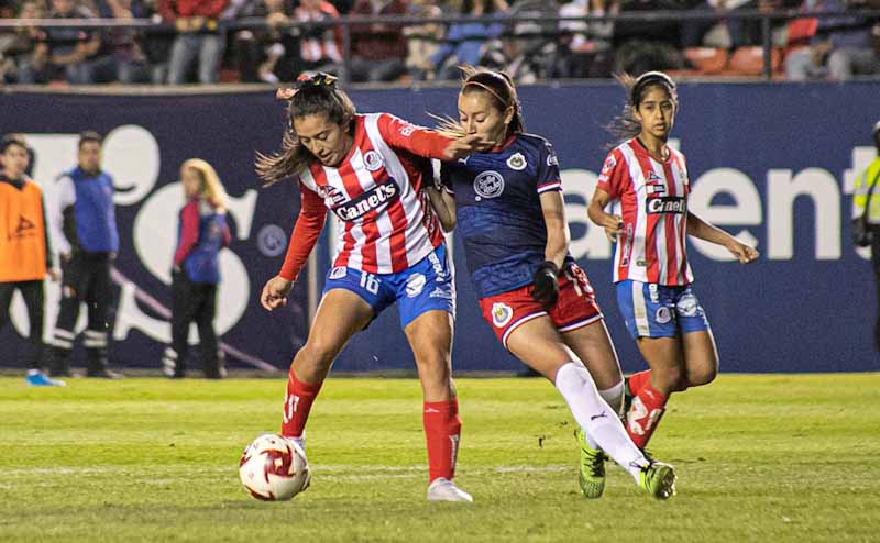 Chivas femenil derrota 2-0 al Atlético de San Luis