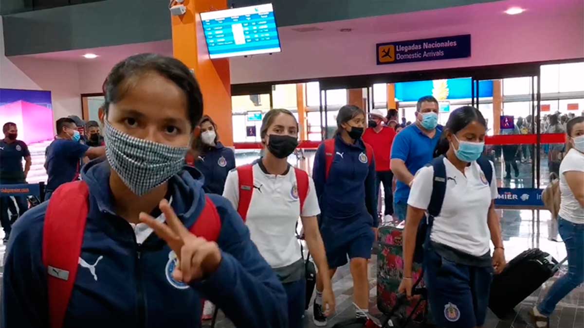 ¡Chivas femenil ya está en Monterrey!