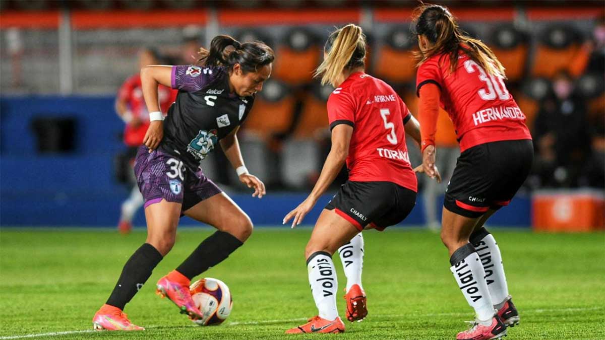 Pachuca derrota en casa 2-1 a Xolos Femenil