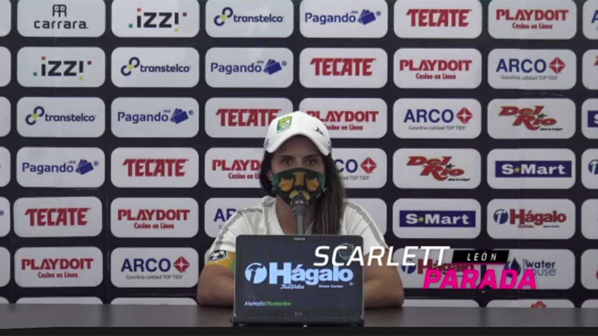 Scarlett Parada, DT del León femenil: El objetivo era calificar, me deja un mal sabor de boca