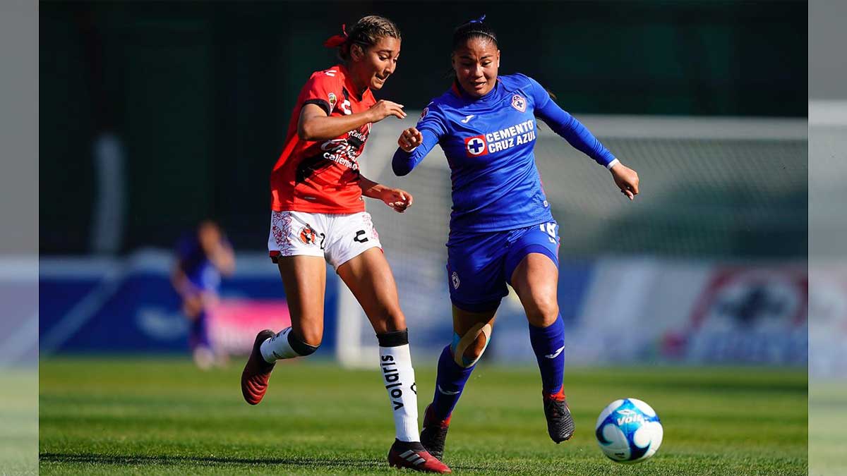 Cruz Azul y Xolos Femenil igualan sin goles en La Noria