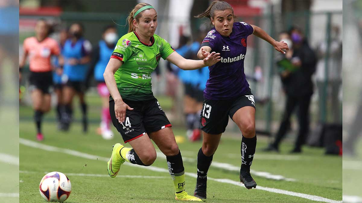 El Toluca femenil y las Bravitas igualaron sin goles en el Infierno