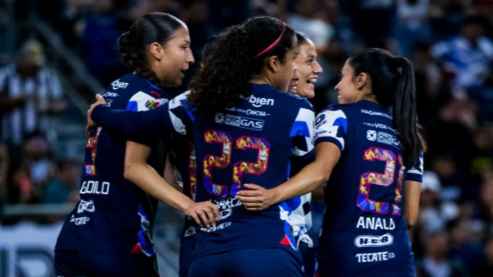 Rayadas usó número conmemorativo al Festival Pal'Norte