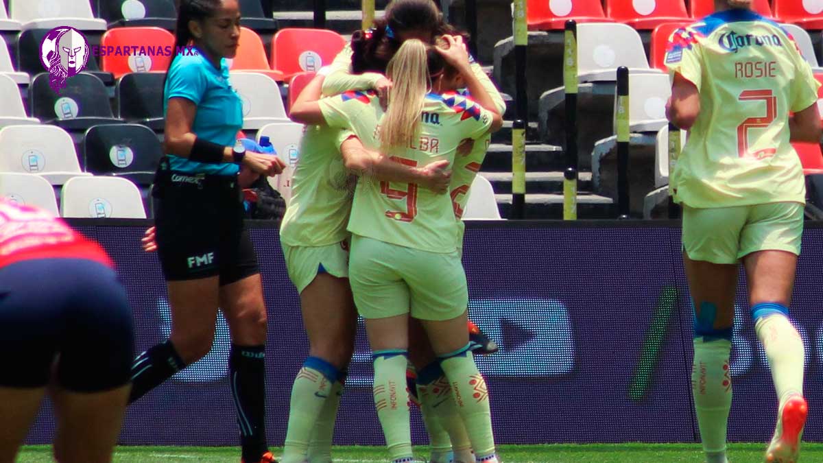 ¡América femenil a semifinales del Clausura 2024! Golearon a Chivas en el Clásico Nacional 