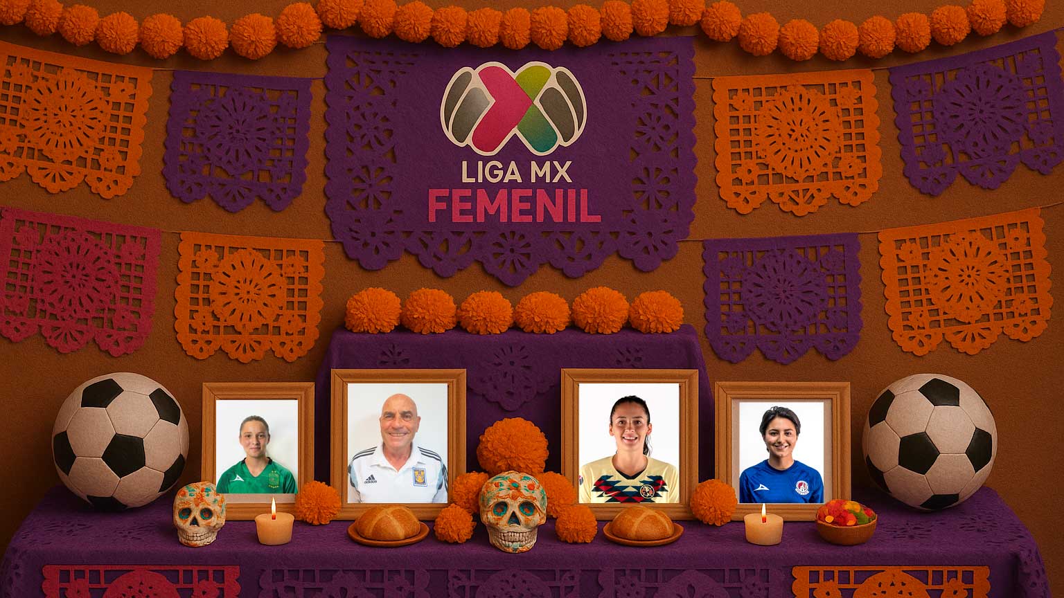 Homenaje en el Día de Muertos: Recordando a quienes dejaron huella en la Liga MX Femenil