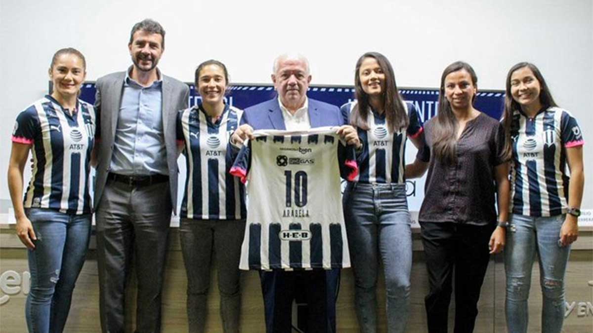 Rayadas y Arabela México formalizan alianza