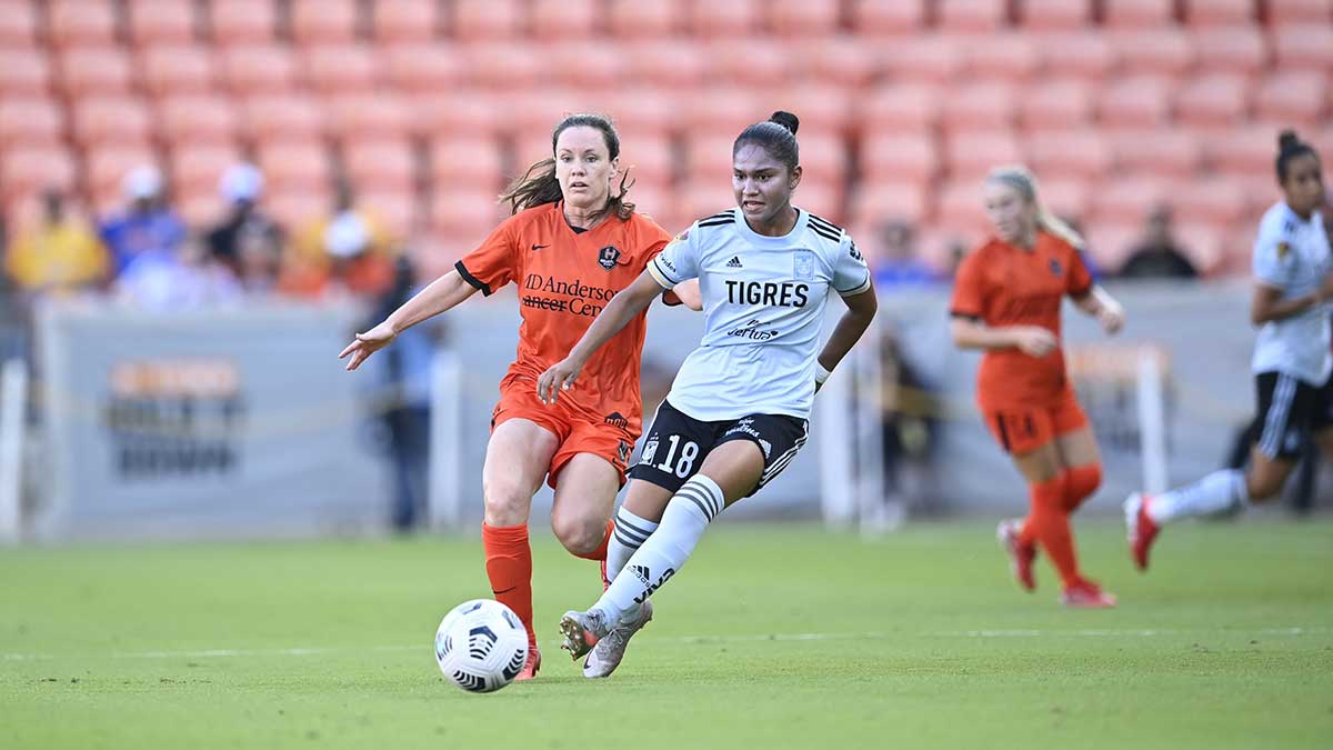 Tigres Femenil fue goleado 5-1 por el Houston Dash en duelo amistoso
