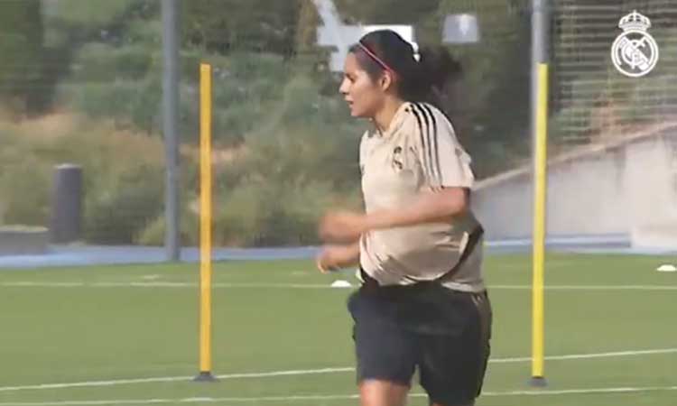 Kenti Robles todo sobre su primer día en el Real Madrid