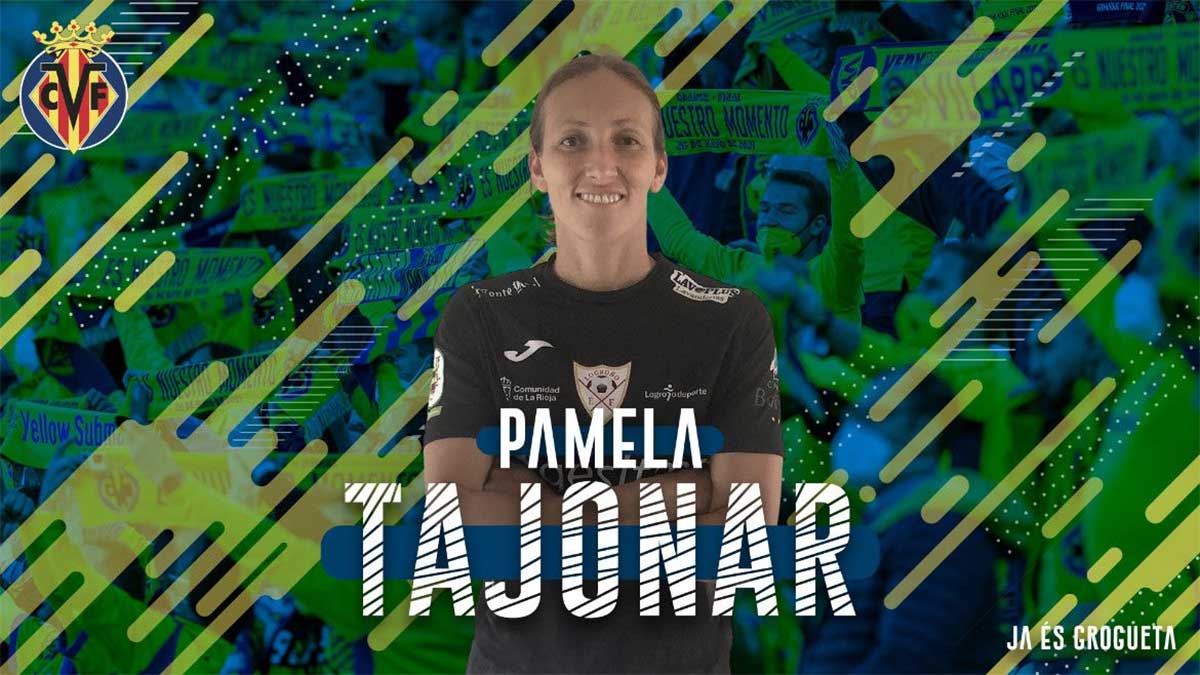 Pamela Tajonar, nuevo fichaje del Villarreal Femenino