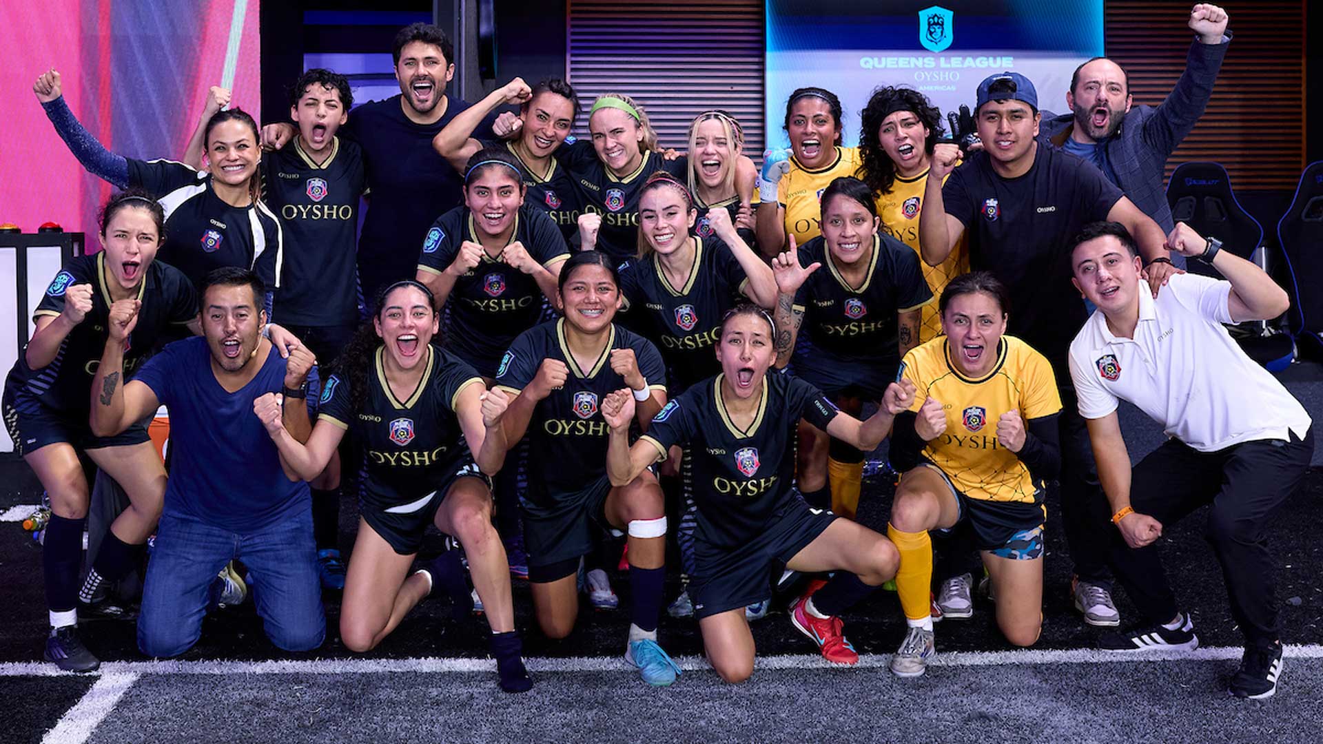 Galácticas del Caribe golean y avanzan a cuartos de final de la Queens League