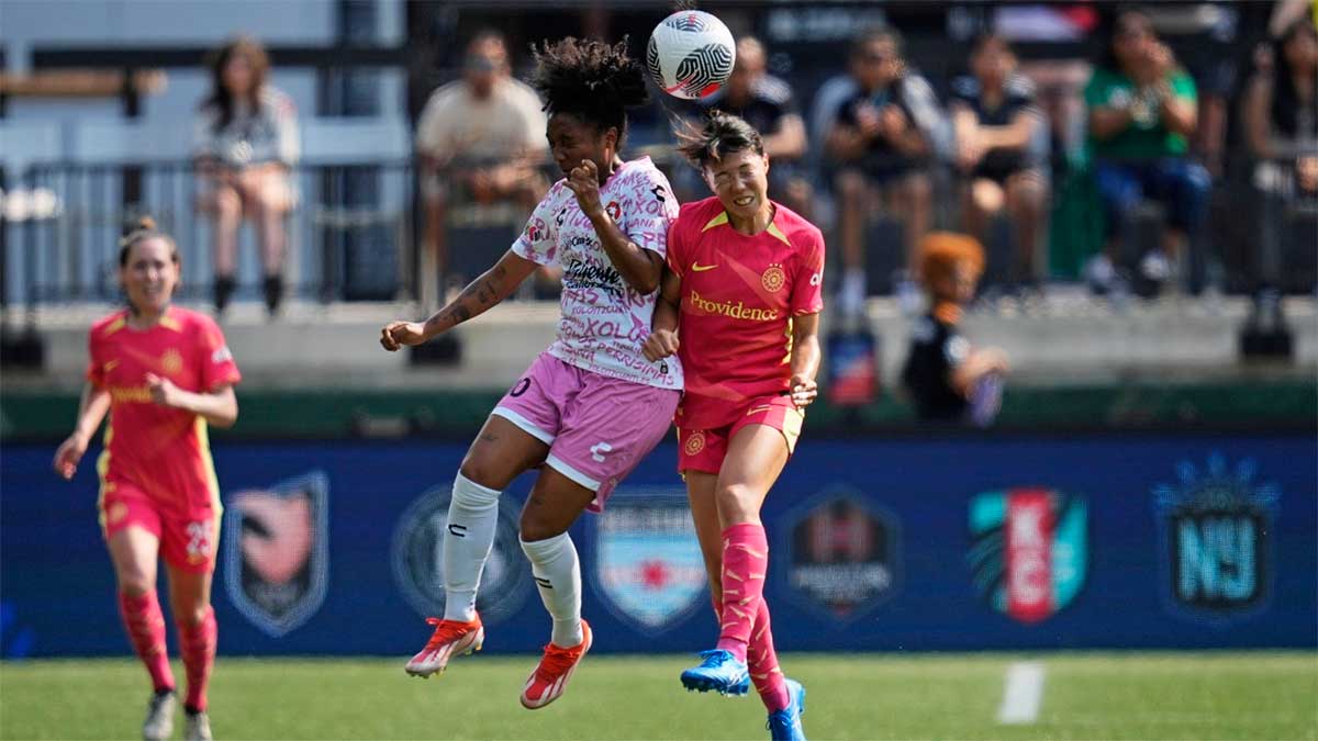 Golean a Xolos femenil en su presentación en la Summer Cup, 5-0 ante el Portland Thorns